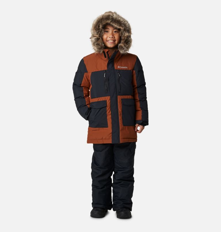 Columbia Boys Marqua Pea Fusion Omni-Heat Infinit Insulate Parka