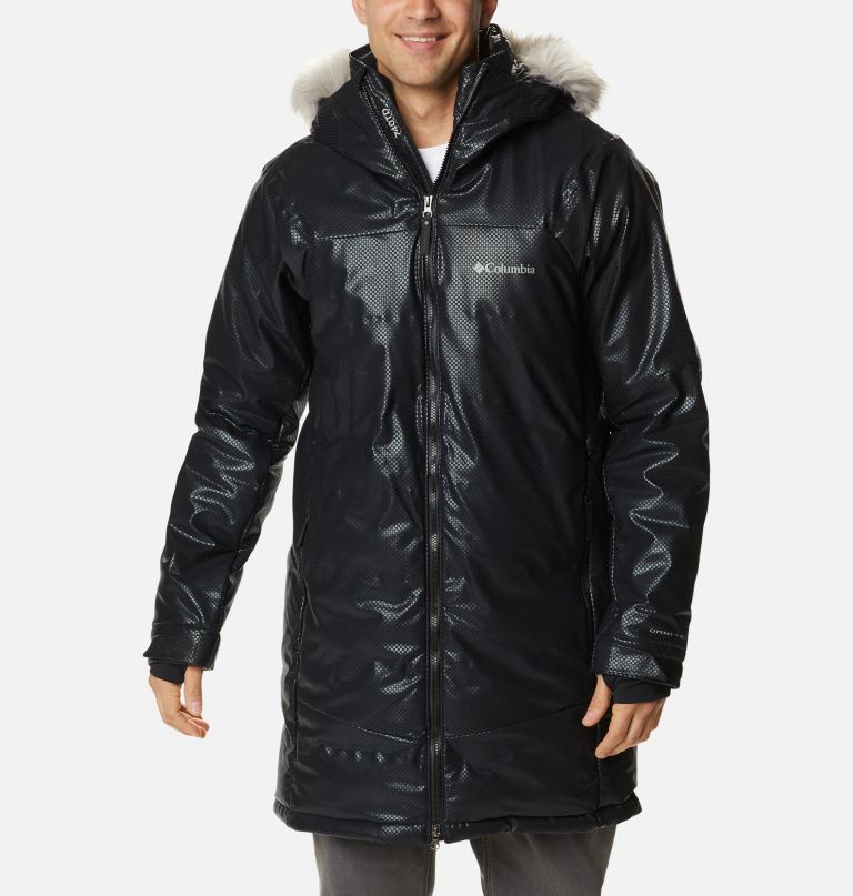 Columbia Men' Barret Spur I Blac Dot Dow Parka