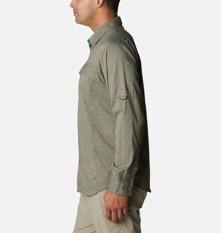 Columbia Men' Silve Ridg Lit Plaid Lon Sleev Shirt