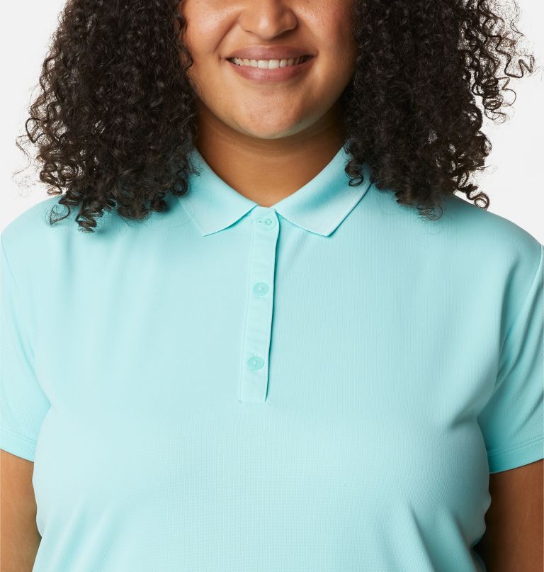 Columbia Women' PF Innisfree Shor Sleev Pol Shir  Plu Size