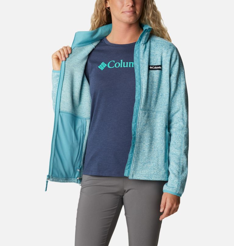 Columbia Women' Sweate Weather Fleec Ful Zi Jacket