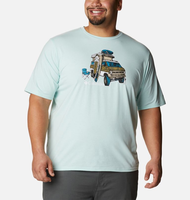 Columbia Men' Su Tre Shor Sleev Graphi T-Shir  Big