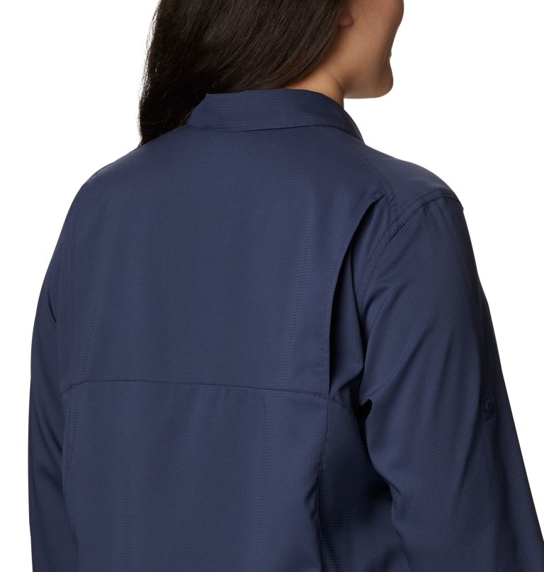 Columbia Women' Silve Ridge Lit Lon Sleev Shir  Plu Size