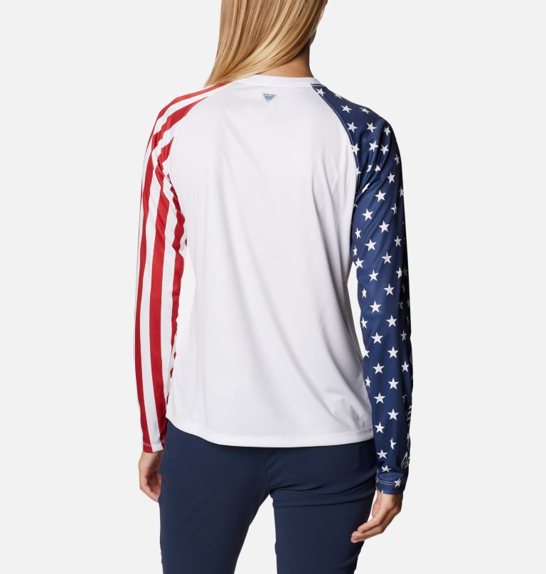 Columbia Tida Tee PF American LS