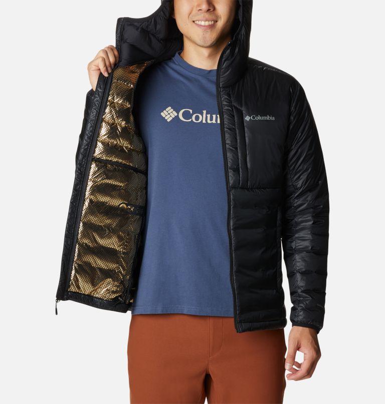 Columbia Men' Infinit Summit Omni-Heat Infinit Doubl Wall Dow Hoode Jacket
