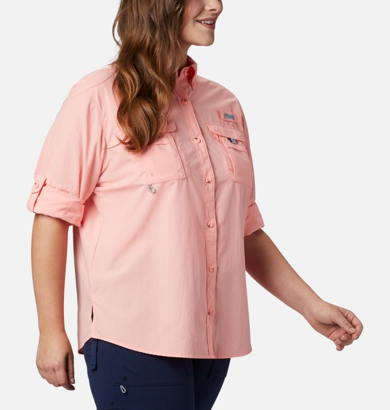 Columbia Women' PF Bahama Lon Sleev  Plu Size