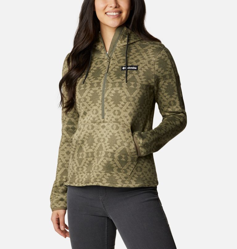 Columbia Women' Sweate Weather Fleec Hoode Pullover