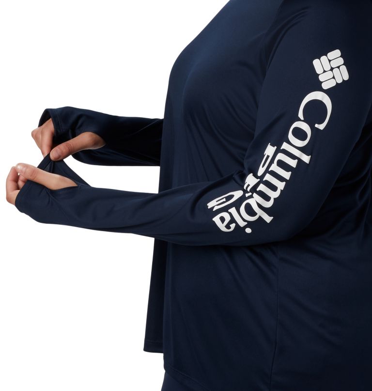 Columbia Women' PF Tida Tee Hoodi  Plu Size