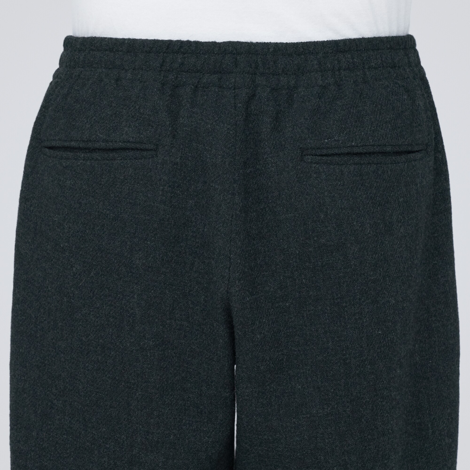 再生ウール混二重織りパンツ（紳士）