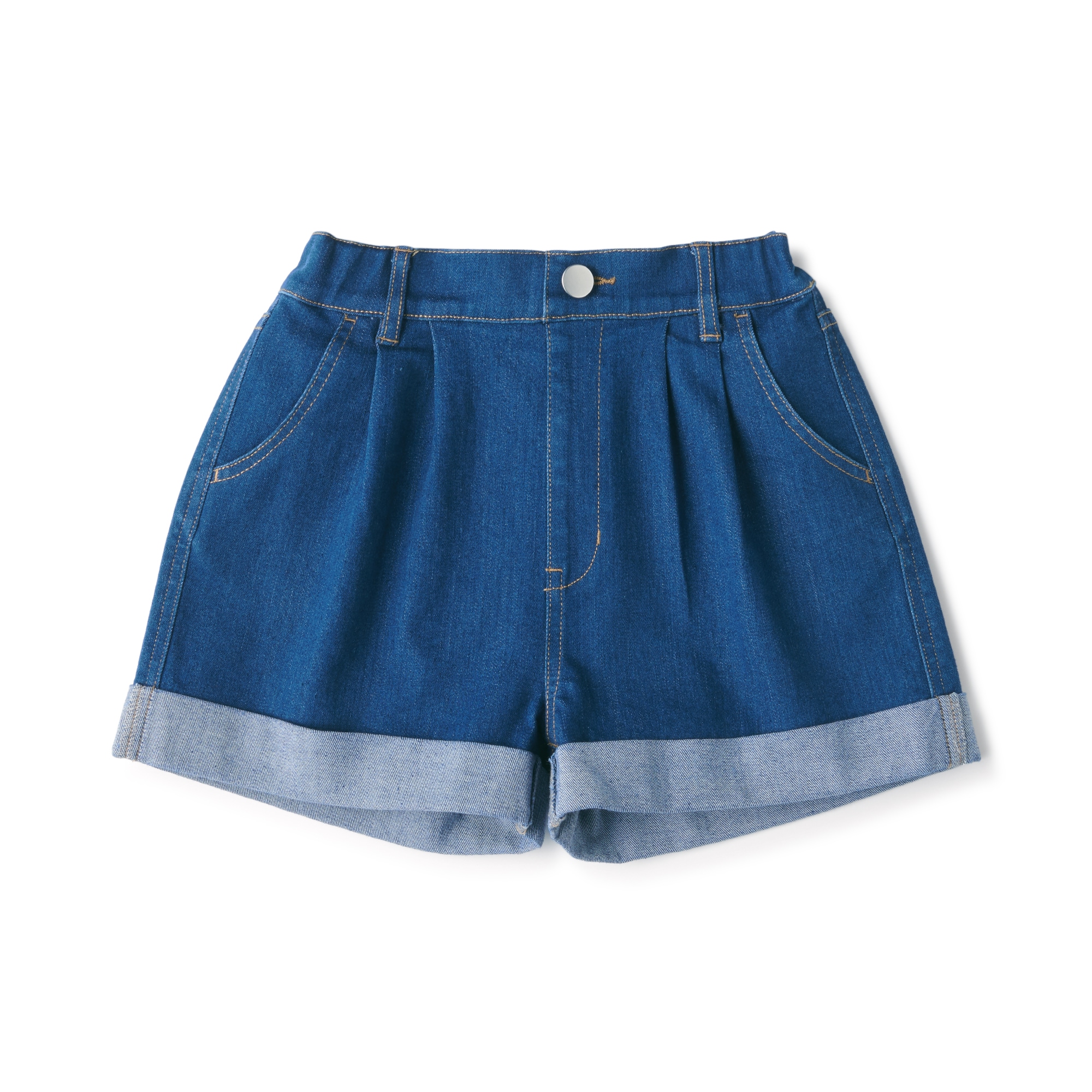 ストレッチデニムショートパンツ（キッズ）