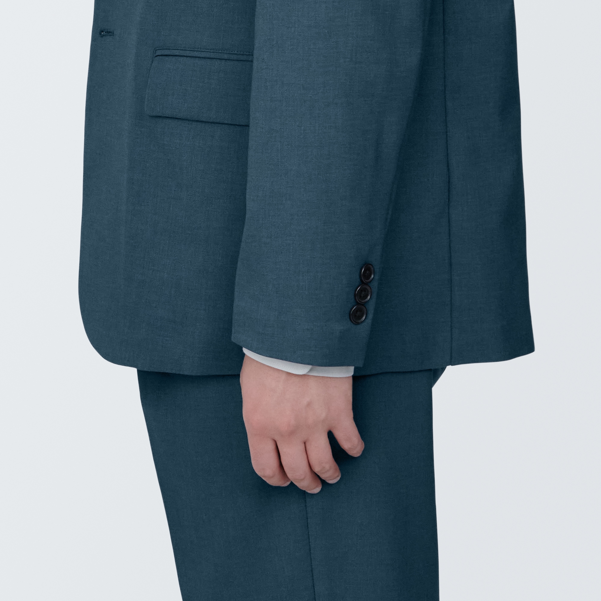 紳士　シワになりにくいストレッチジャケット