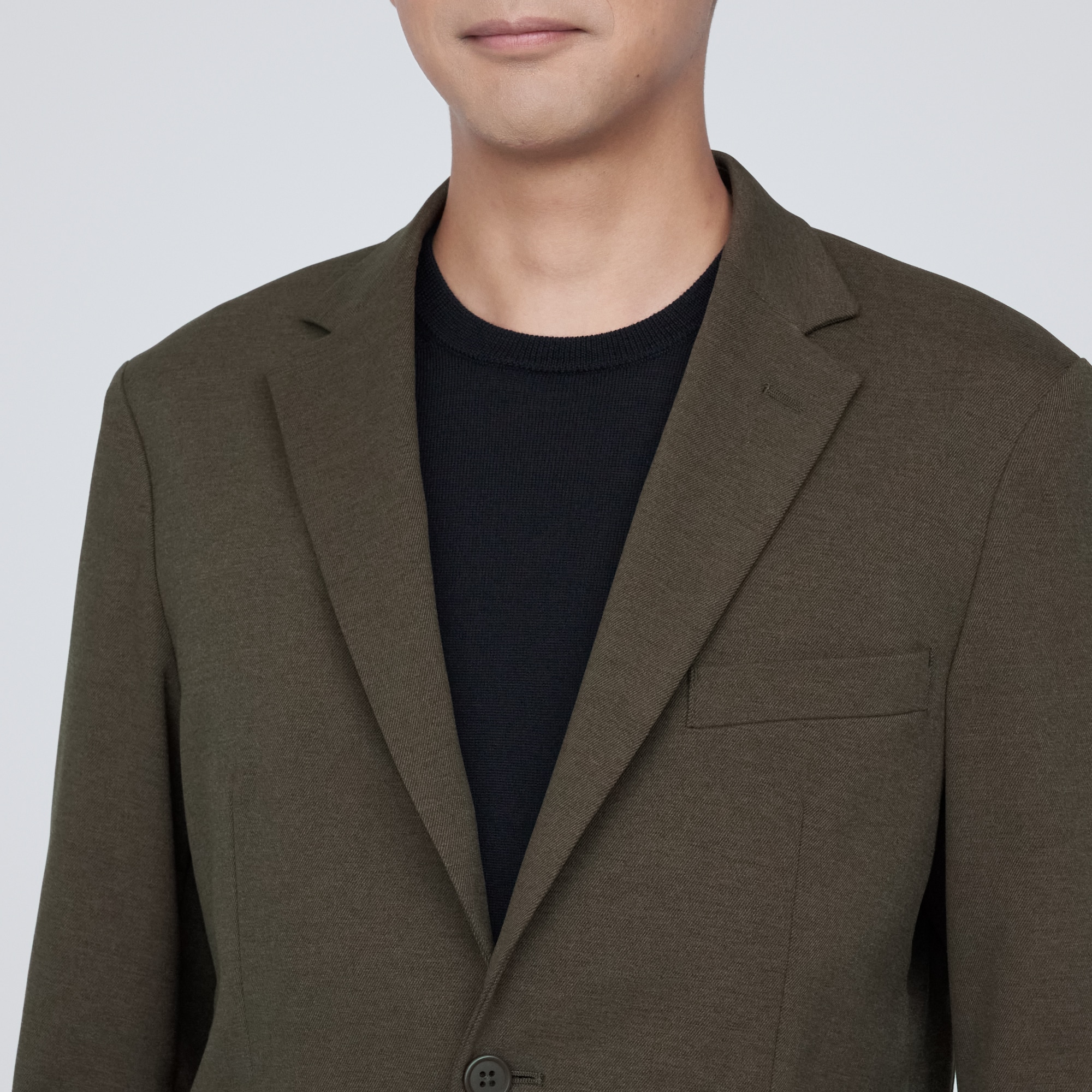 【セットアップ可能】起毛ストレッチジャケット