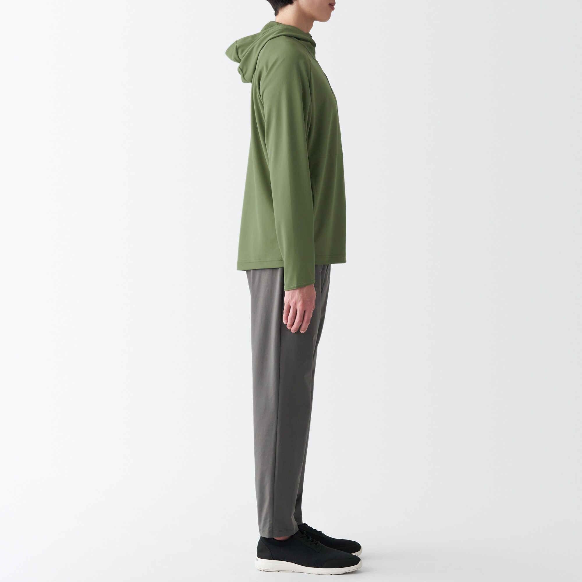 ＵＶカット乾きやすいジップパーカー