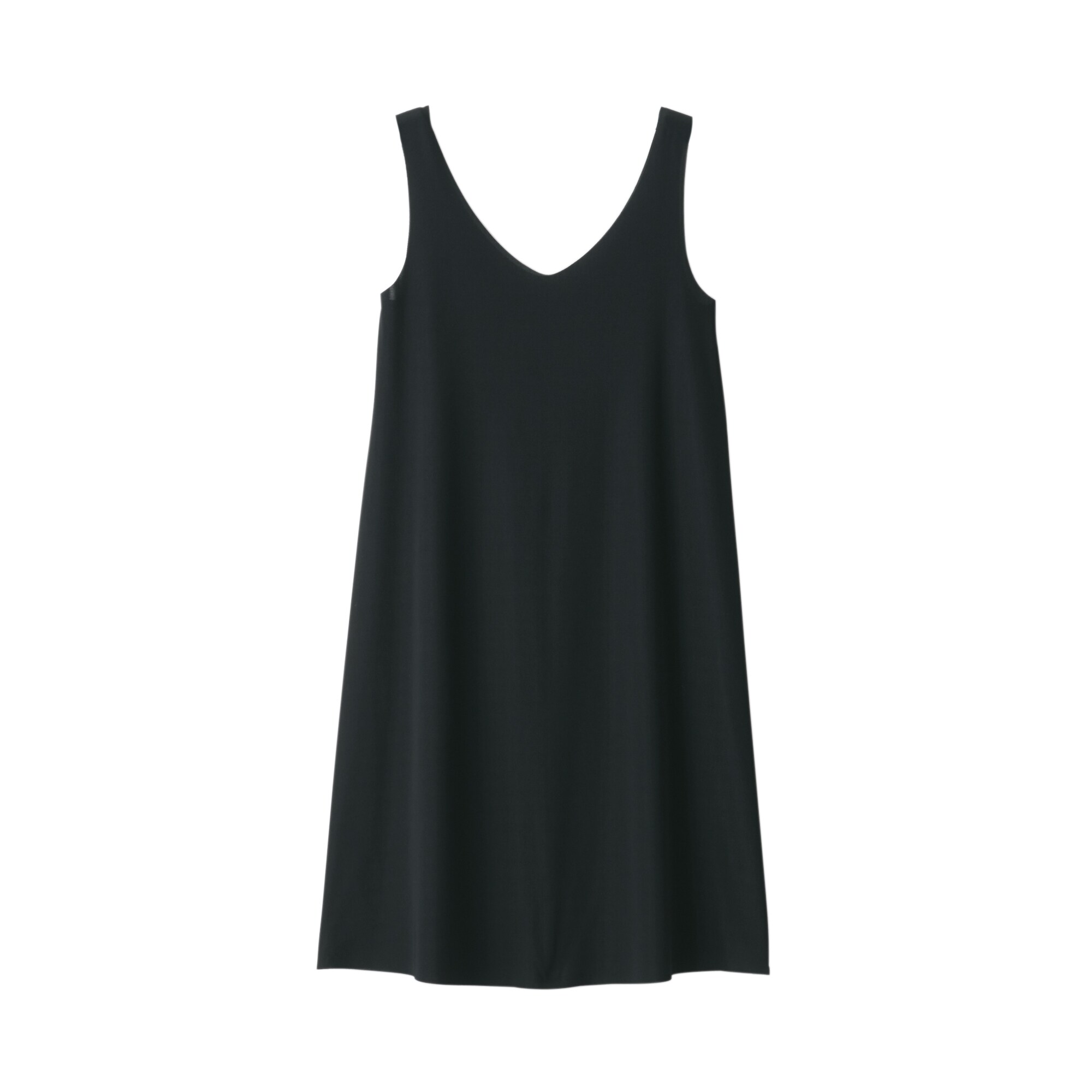 どこにも縫い目がないスリップドレス