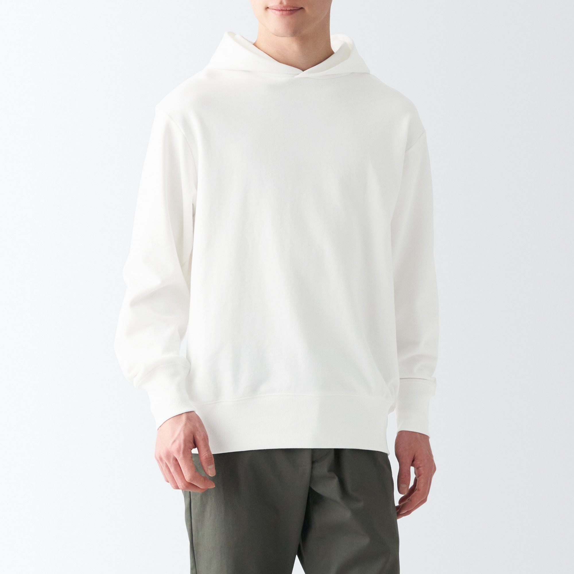 スウェットプルパーカー