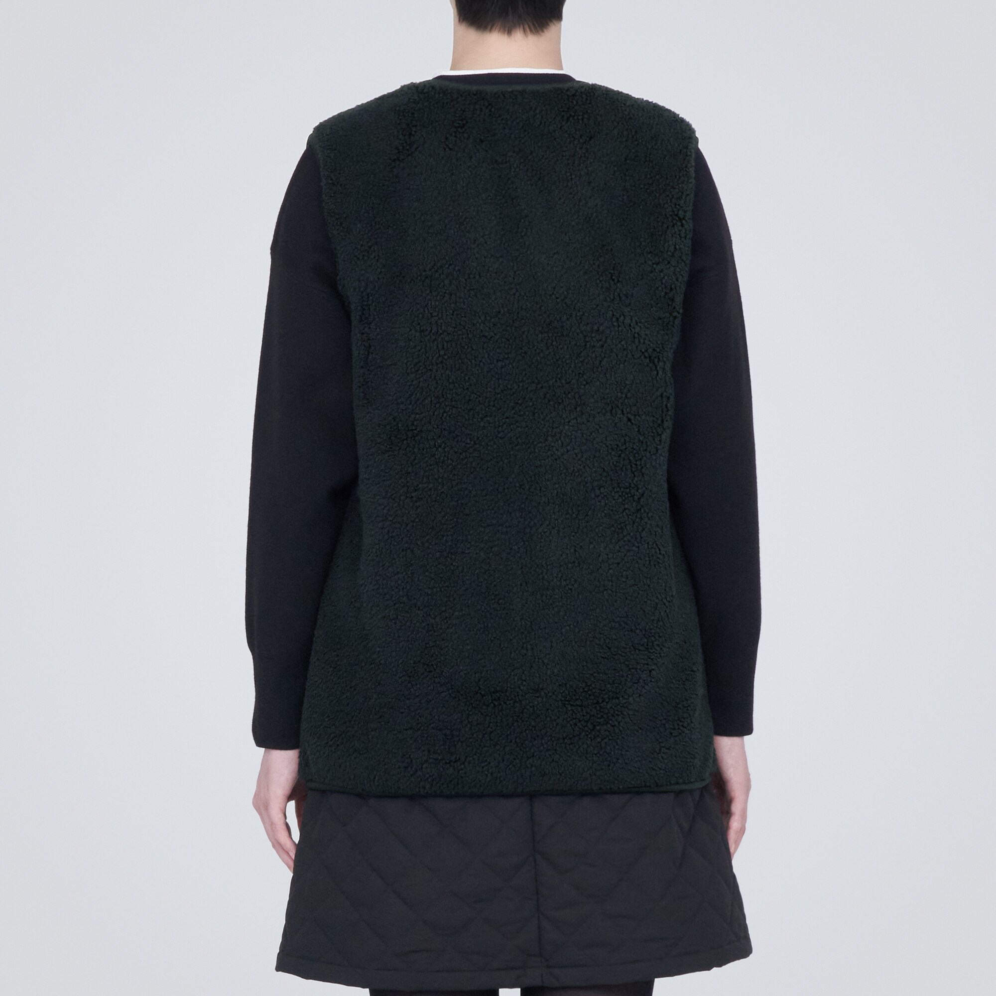 ボアフリースベスト