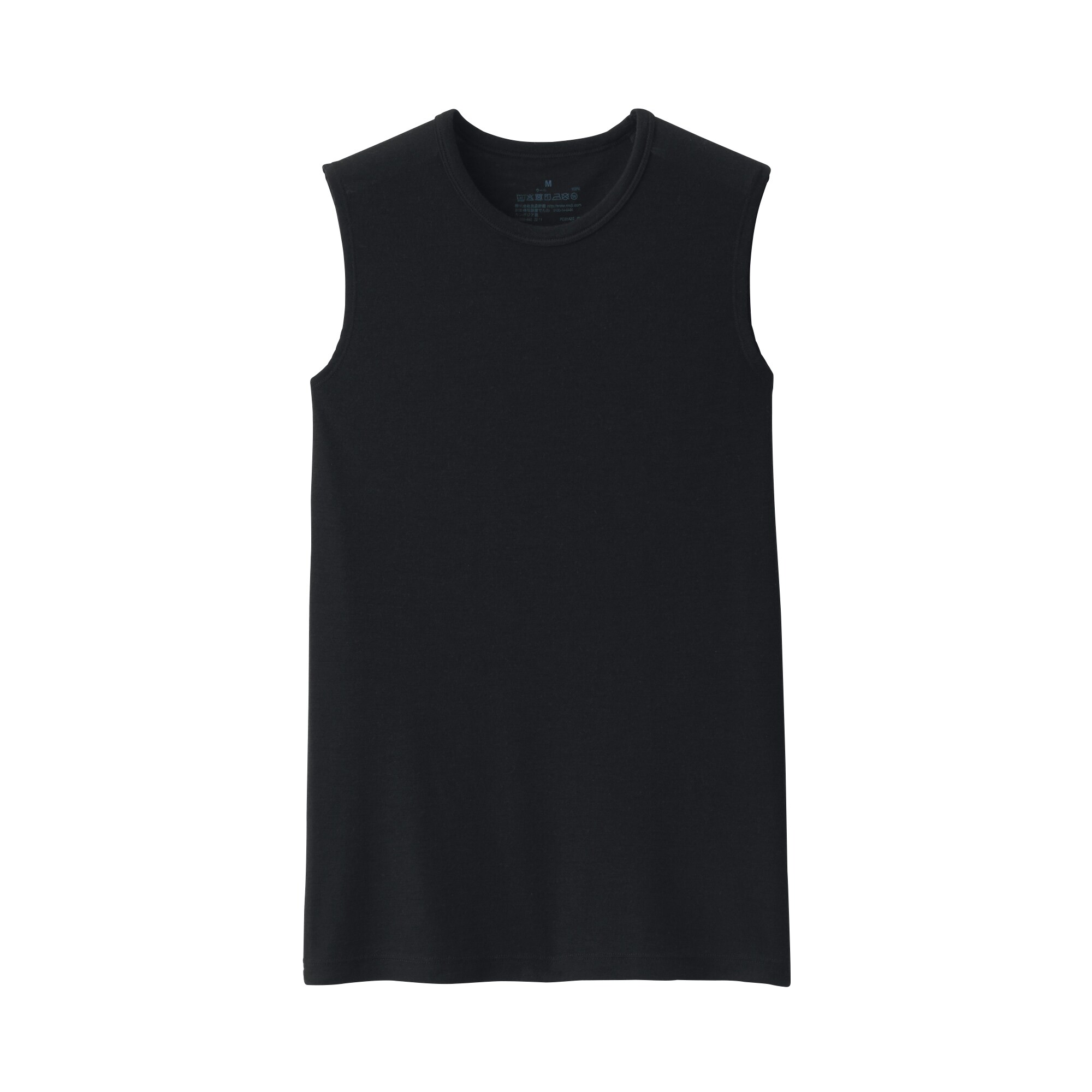 ウールスリーブレスＴシャツ