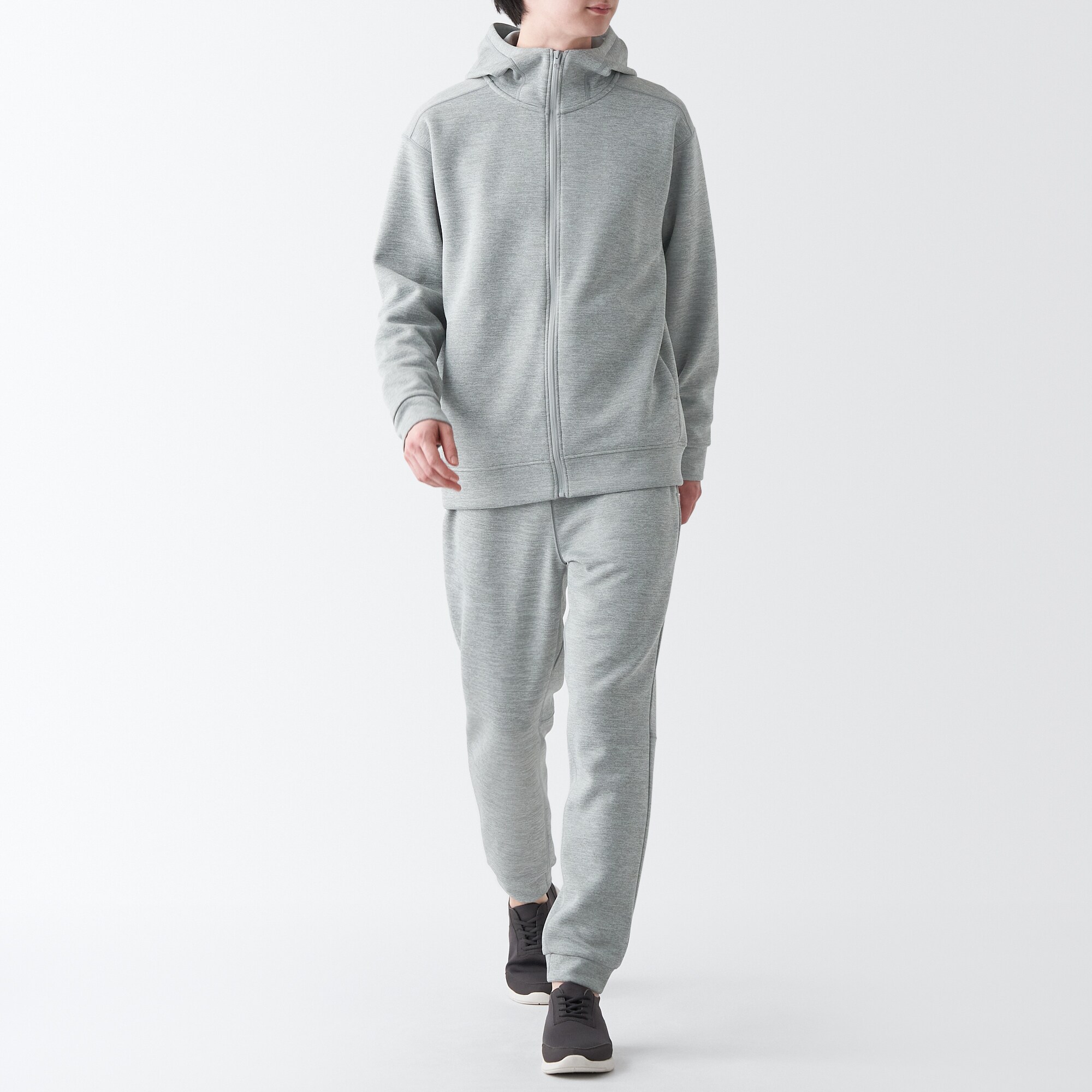 ＵＶカット乾きやすいスウェットフルジップパーカ