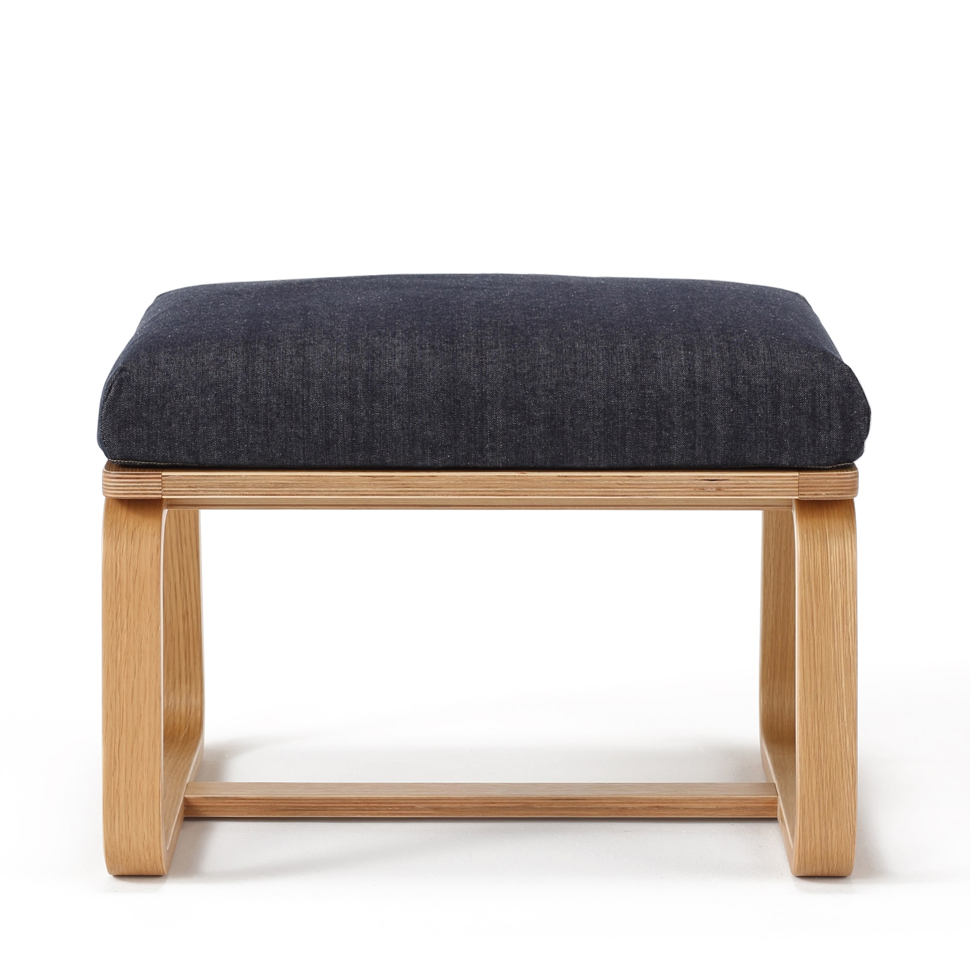 【カバー】綿デニムリビングでもダイニングでもつかえるベンチ・２用カバー