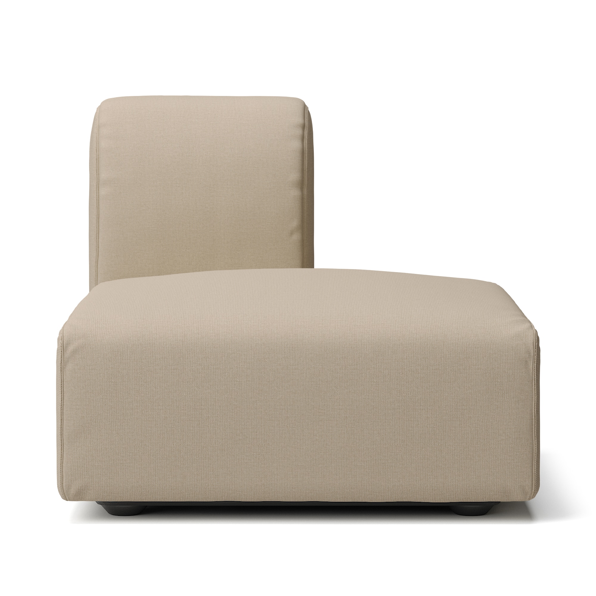 【カバー】綿麻バスケット織ユニットソファ・ハーフバックレスト・大用カバー