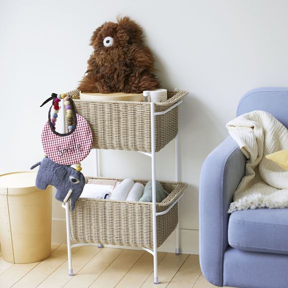 ＷＡＬＬＡＢＹ　ＢＡＳＫＥＴ　ＳＴＡＮＤ　幅４４．５×奥行３１．５×高さ６６ｃｍ