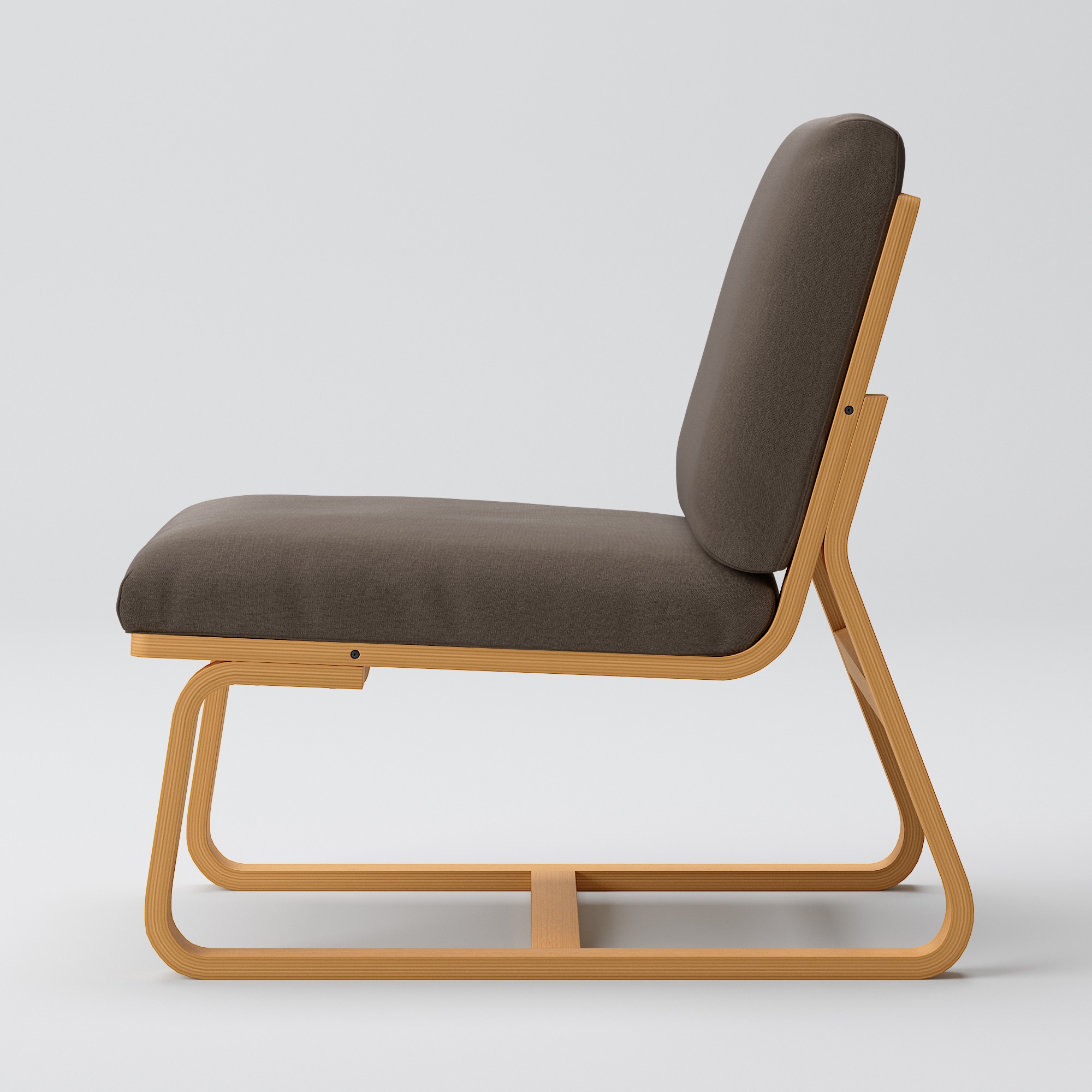 【カバー】洗いざらしの綿帆布リビングでもダイニングでもつかえるソファチェア用カバー