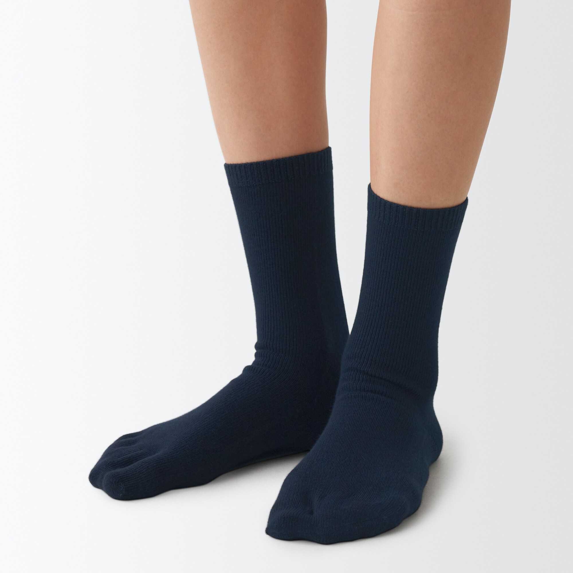 足なり直角　隠れ５本指靴下（婦人）