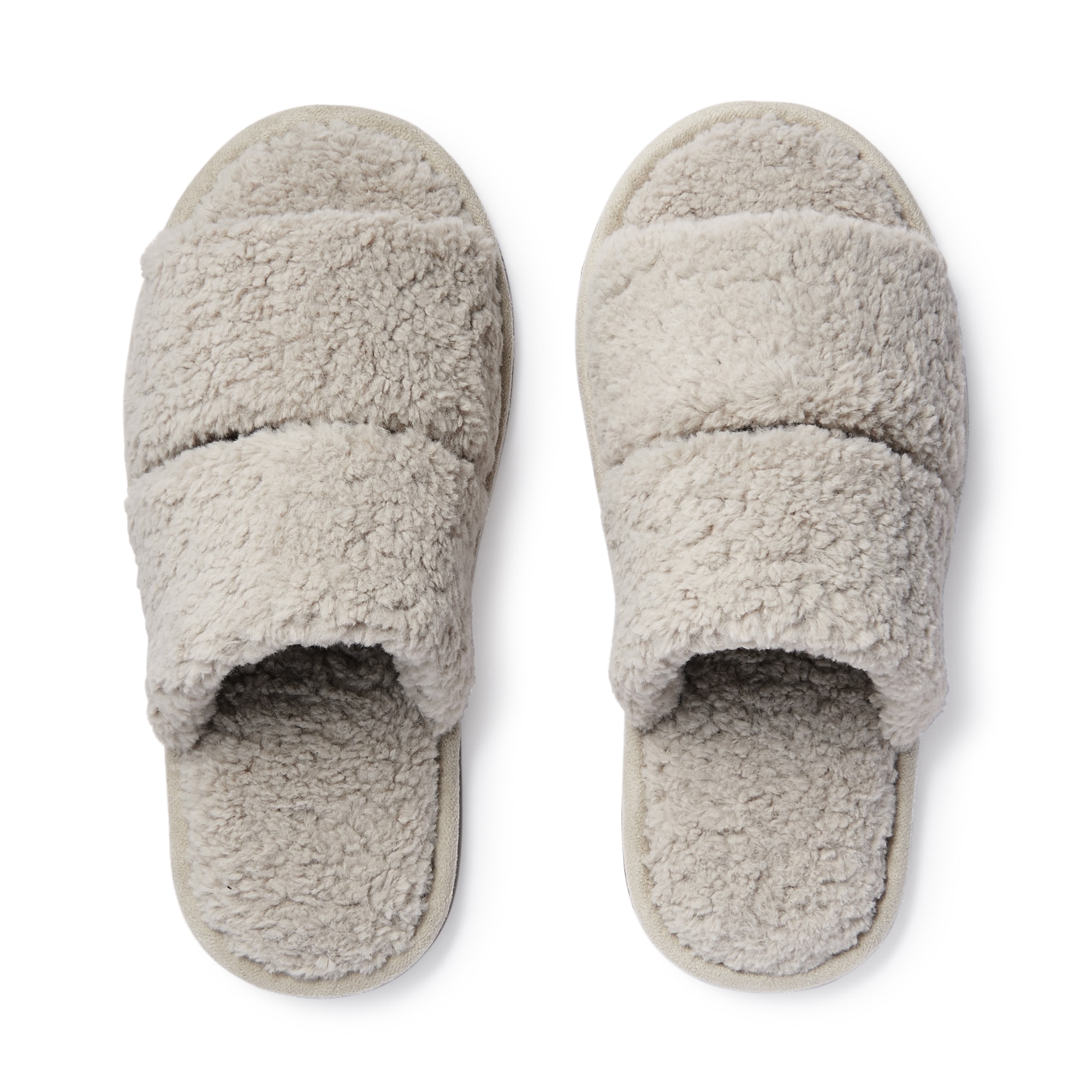 ボアスリッパ・前あき　Ｍ～ＸＬ