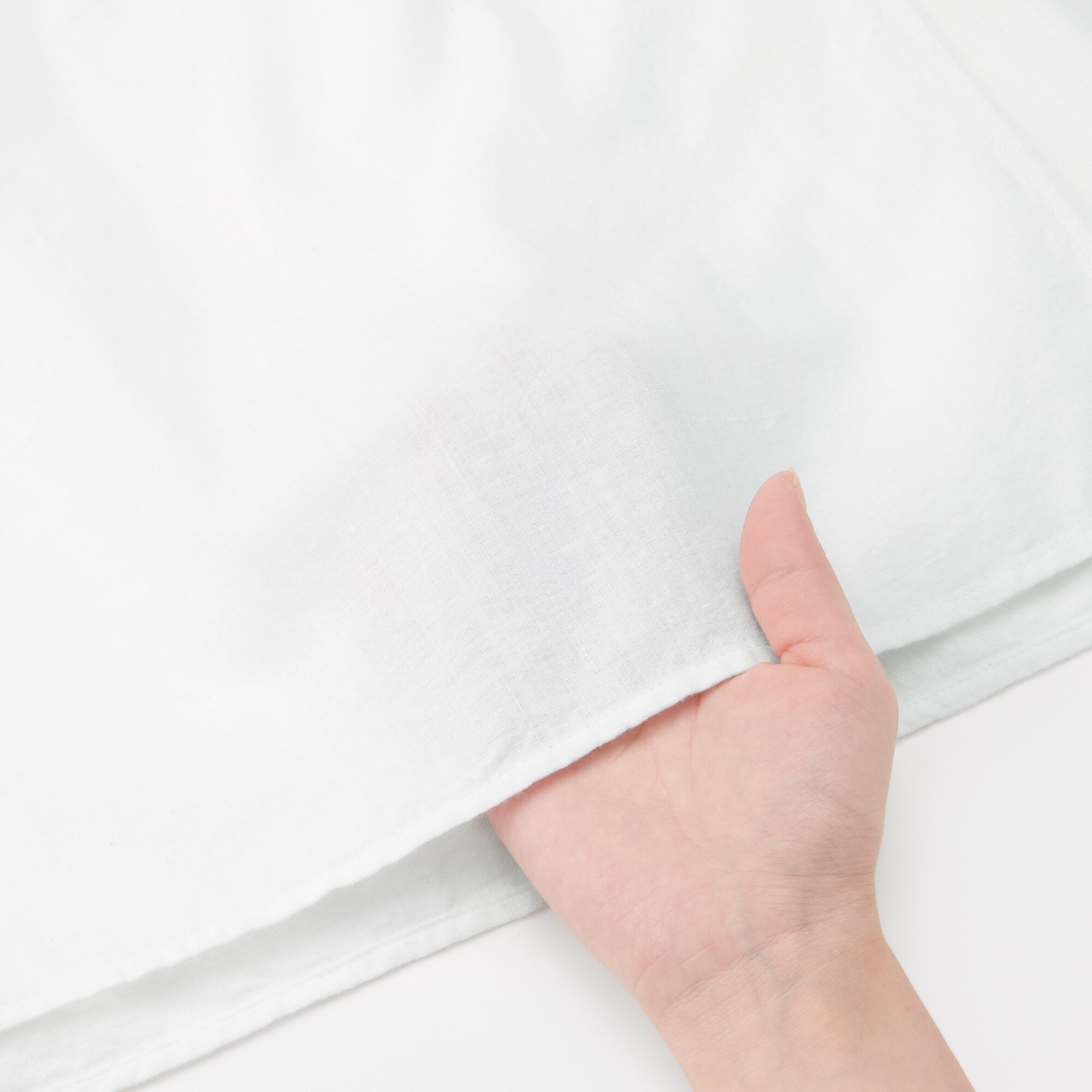 インドの手紡ぎ手織りチュニック（婦人）