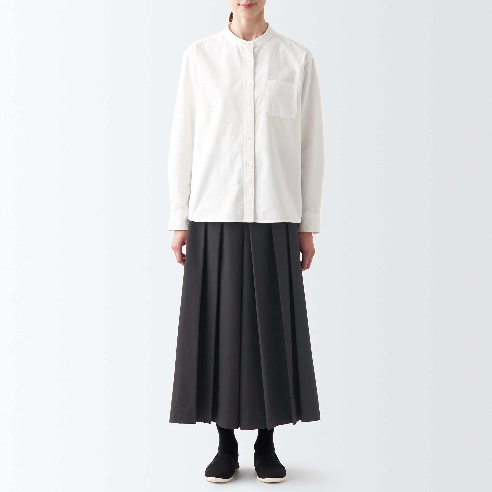 乾きやすいストレッチはかまパンツ