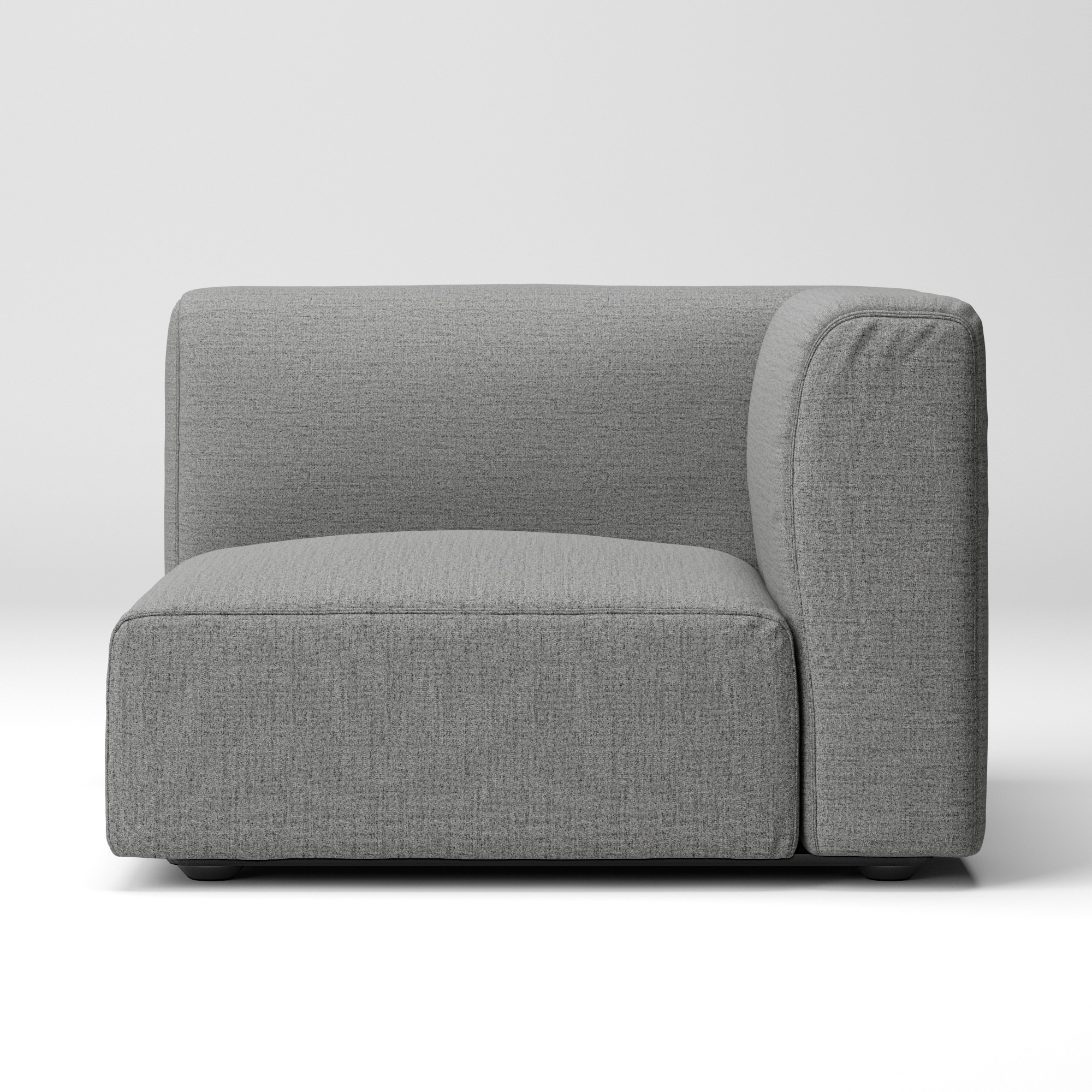 【カバー】綿帆布　ユニットソファ　アーム付　大　幅９８ｃｍ用カバー