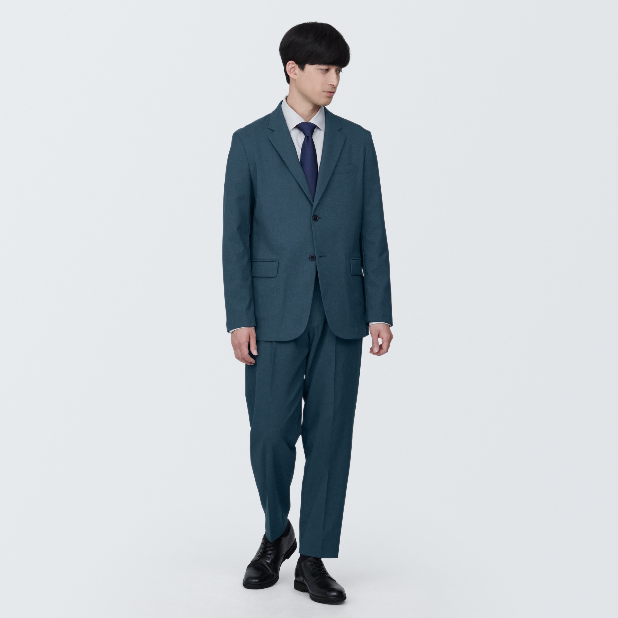 紳士　シワになりにくいストレッチジャケット