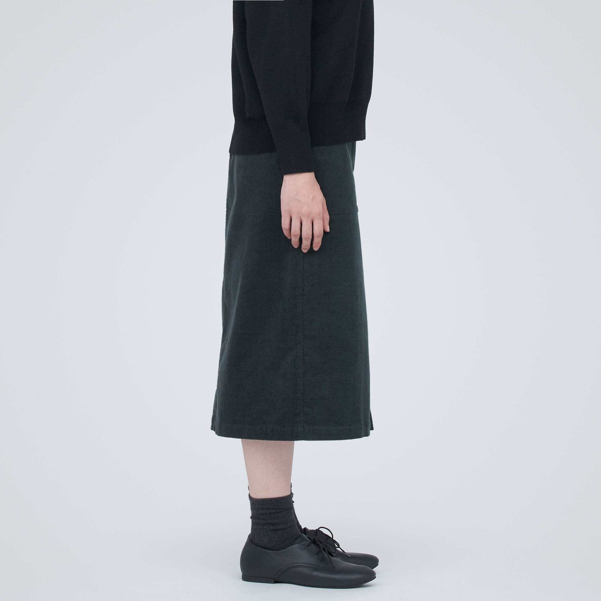 コーデュロイナロースカート