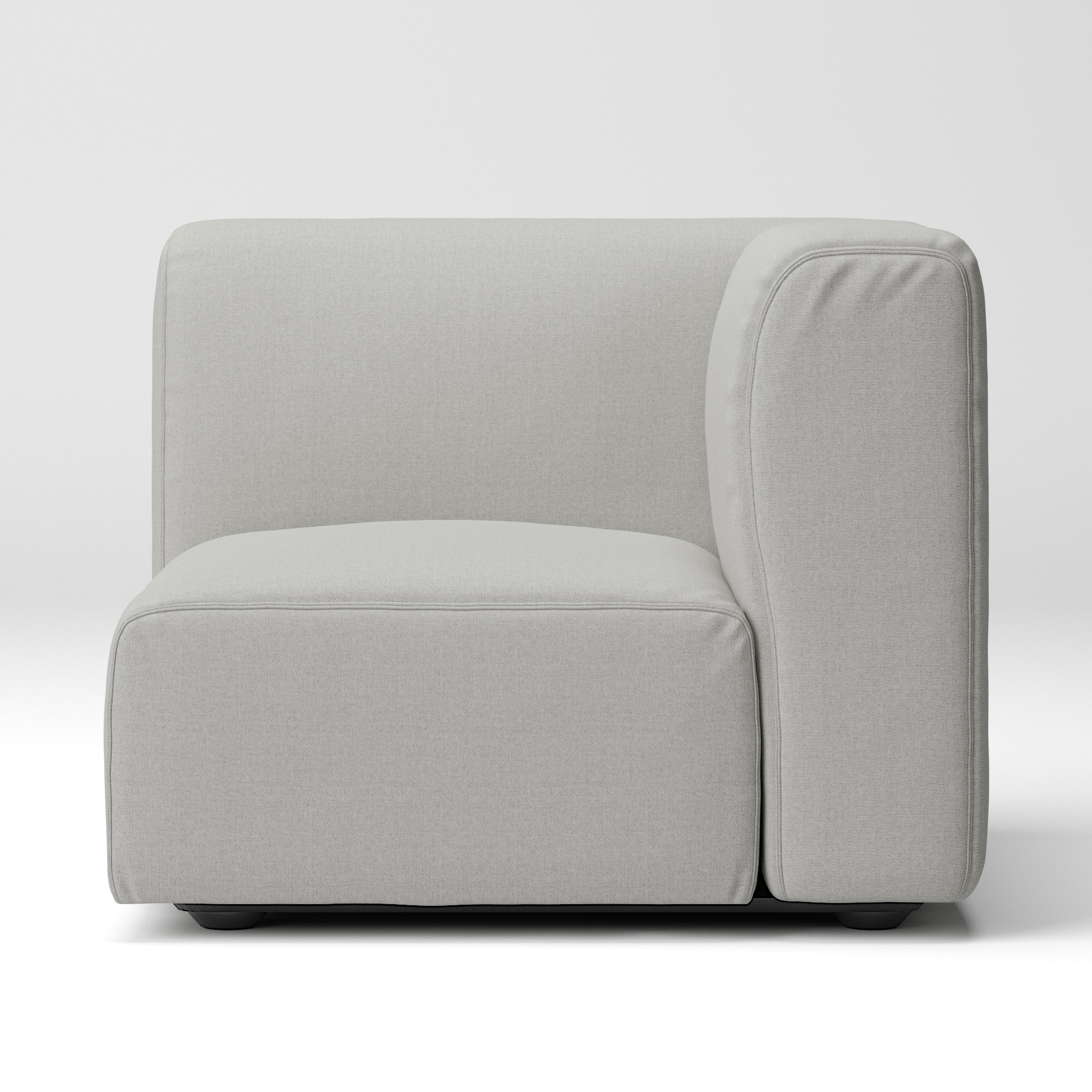 【カバー】綿帆布　ユニットソファ　アーム付　小用カバー