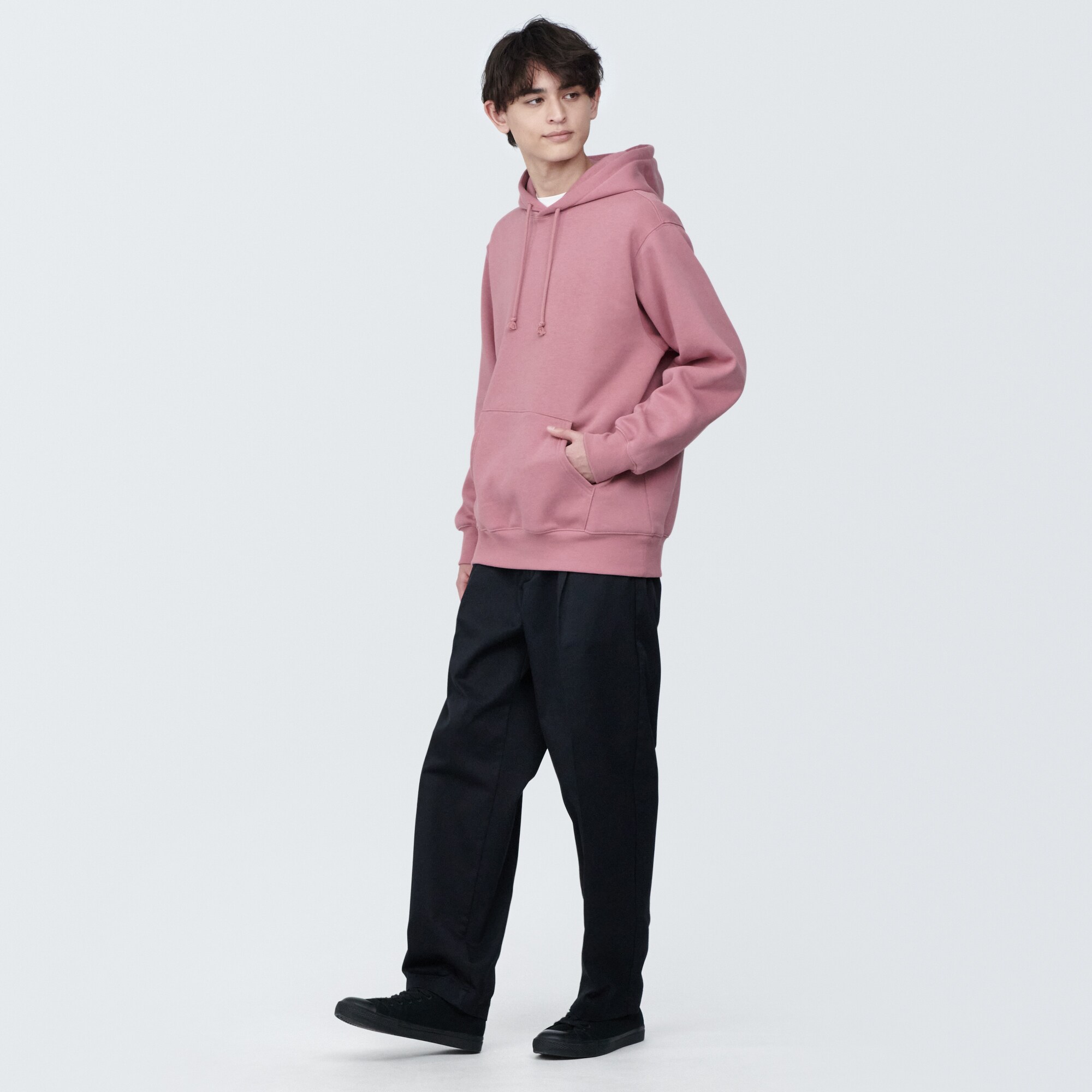 紳士　スウェットプルパーカ