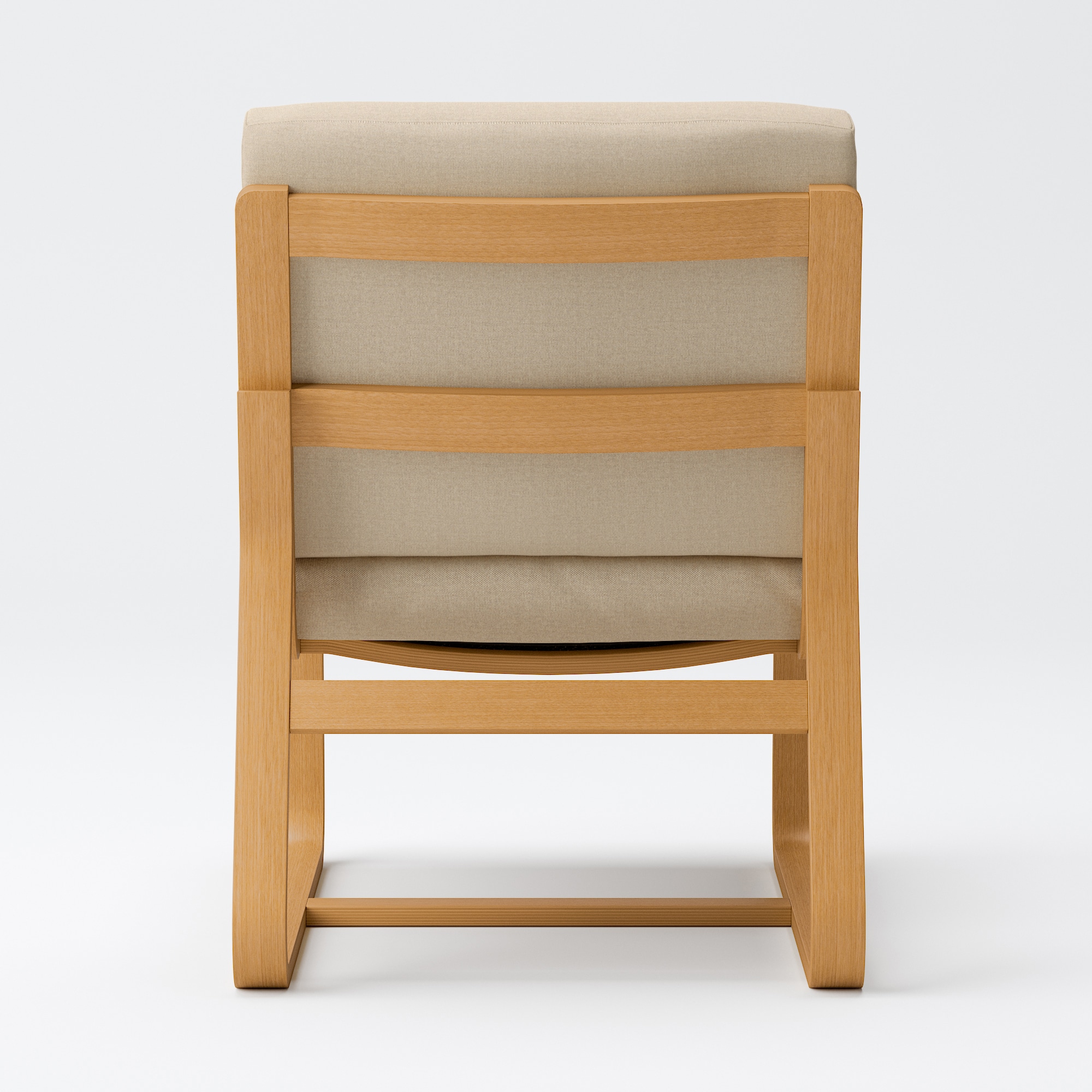 【カバー】綿帆布　リビングでもダイニングでもつかえるソファチェア用カバー