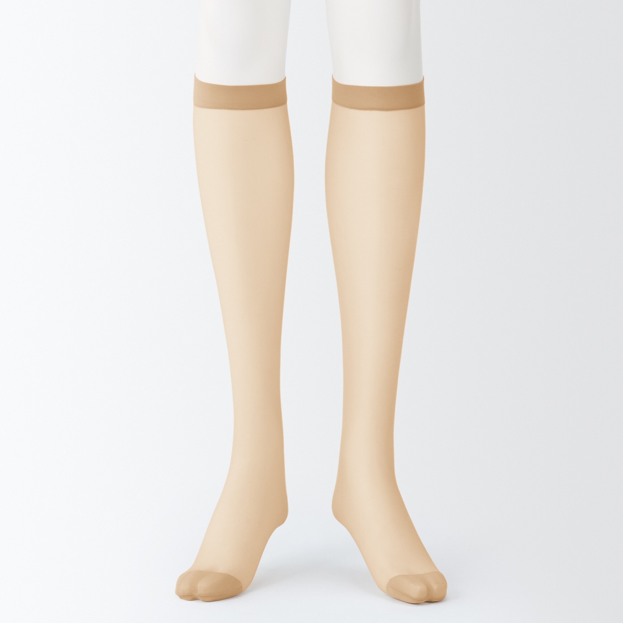 婦人　ソフトタイプ・１７デニール　ひざ下丈ストッキング（３足組）