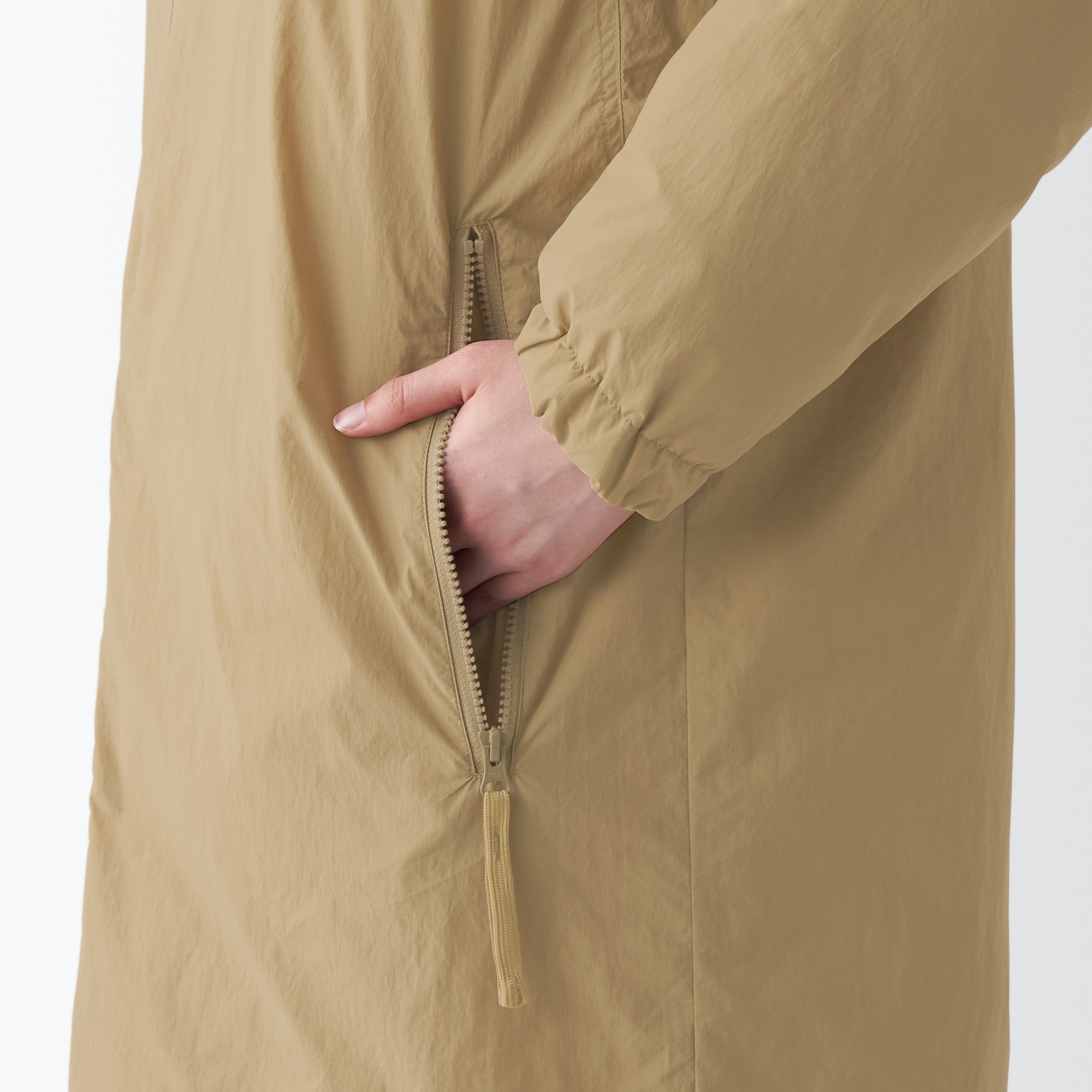 撥水ダウンコート