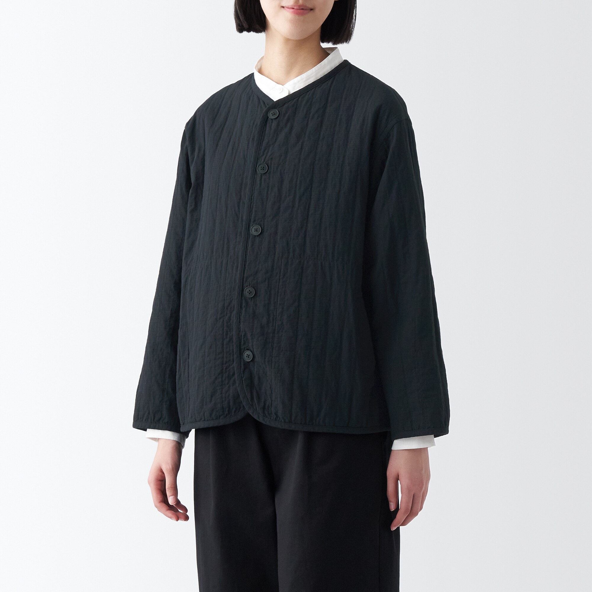 リバーシブルキルトジャケット（婦人）