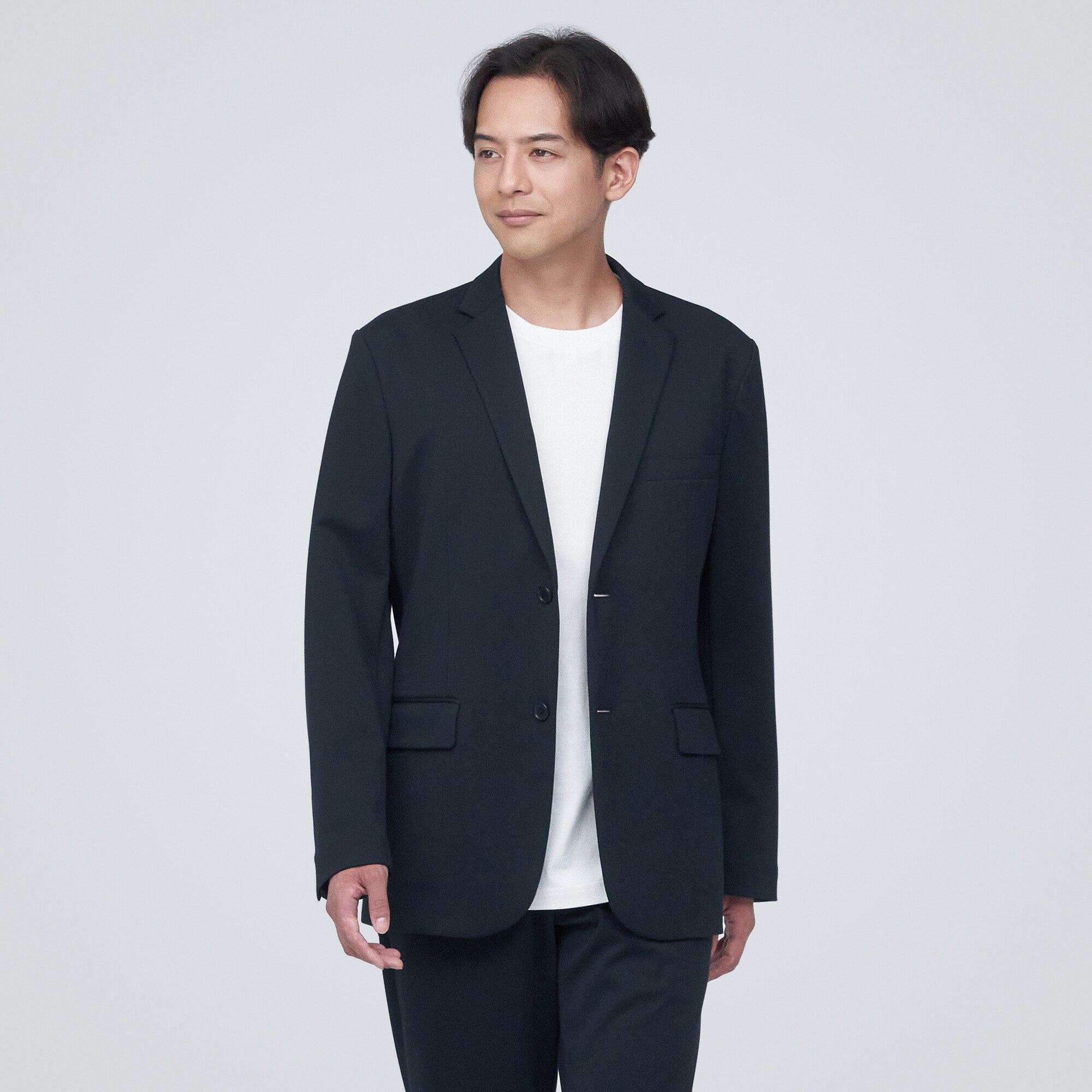 【セットアップ可能】ストレッチジャージージャケット