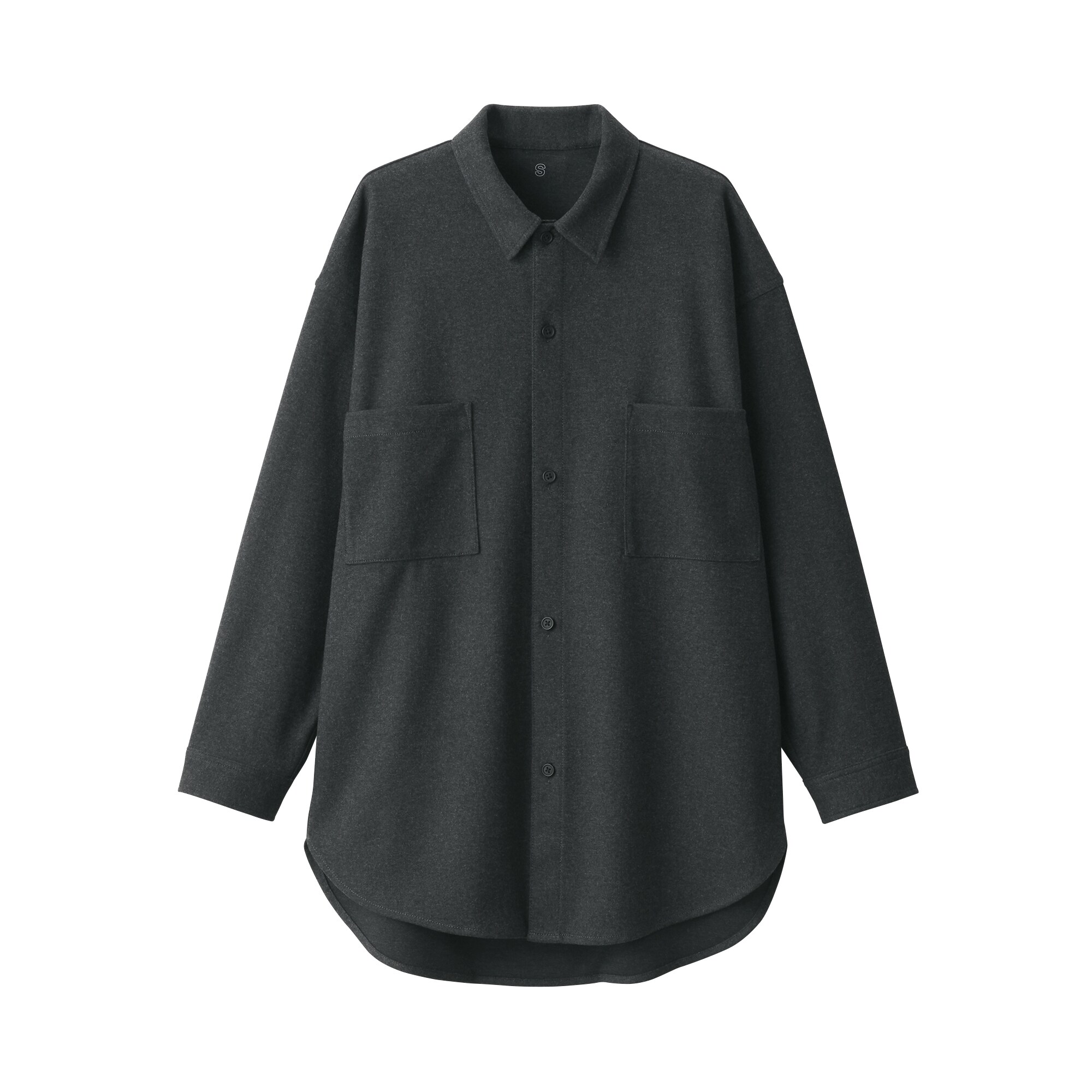 ストレッチ起毛長袖シャツ