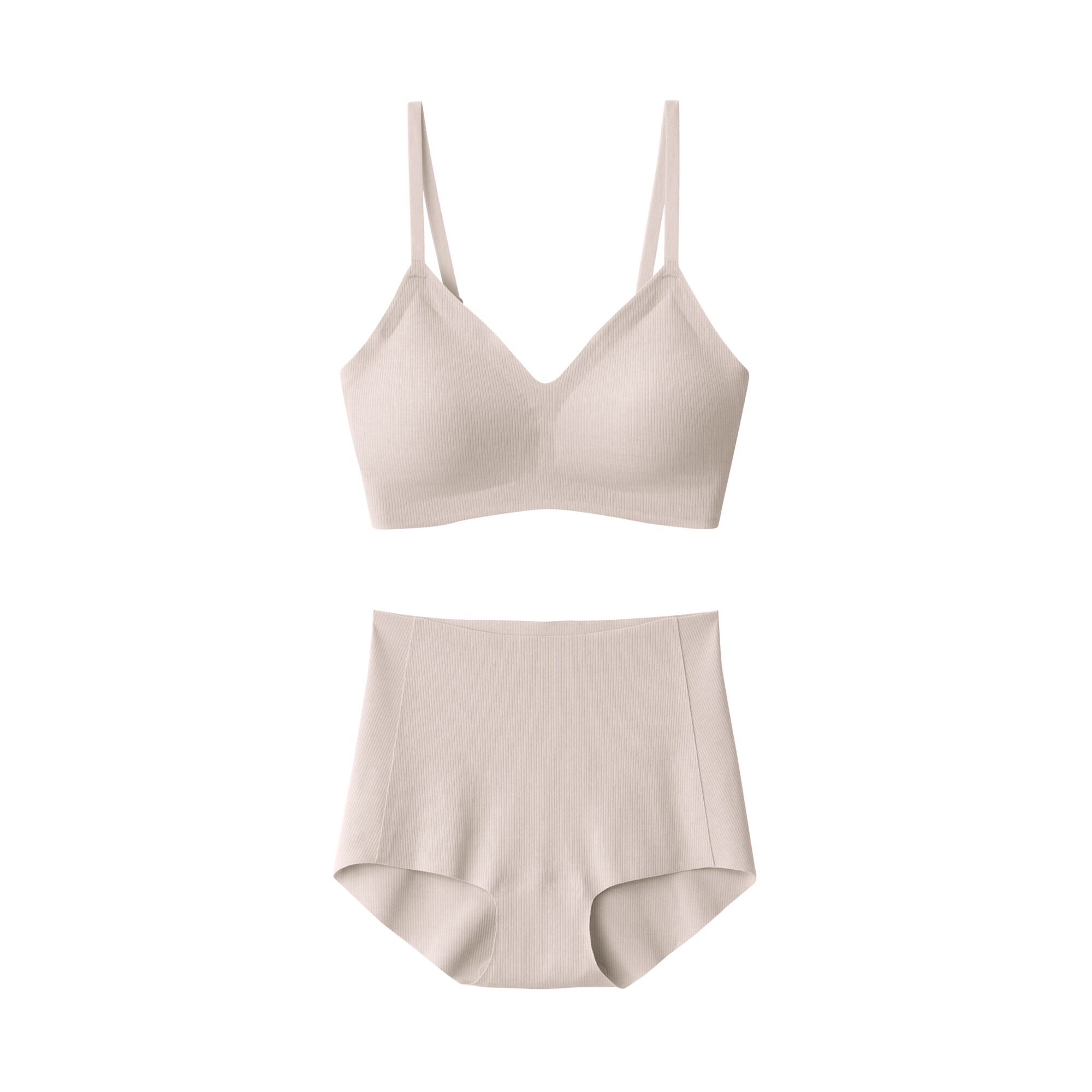 肌あたりがやさしいリブショーツ