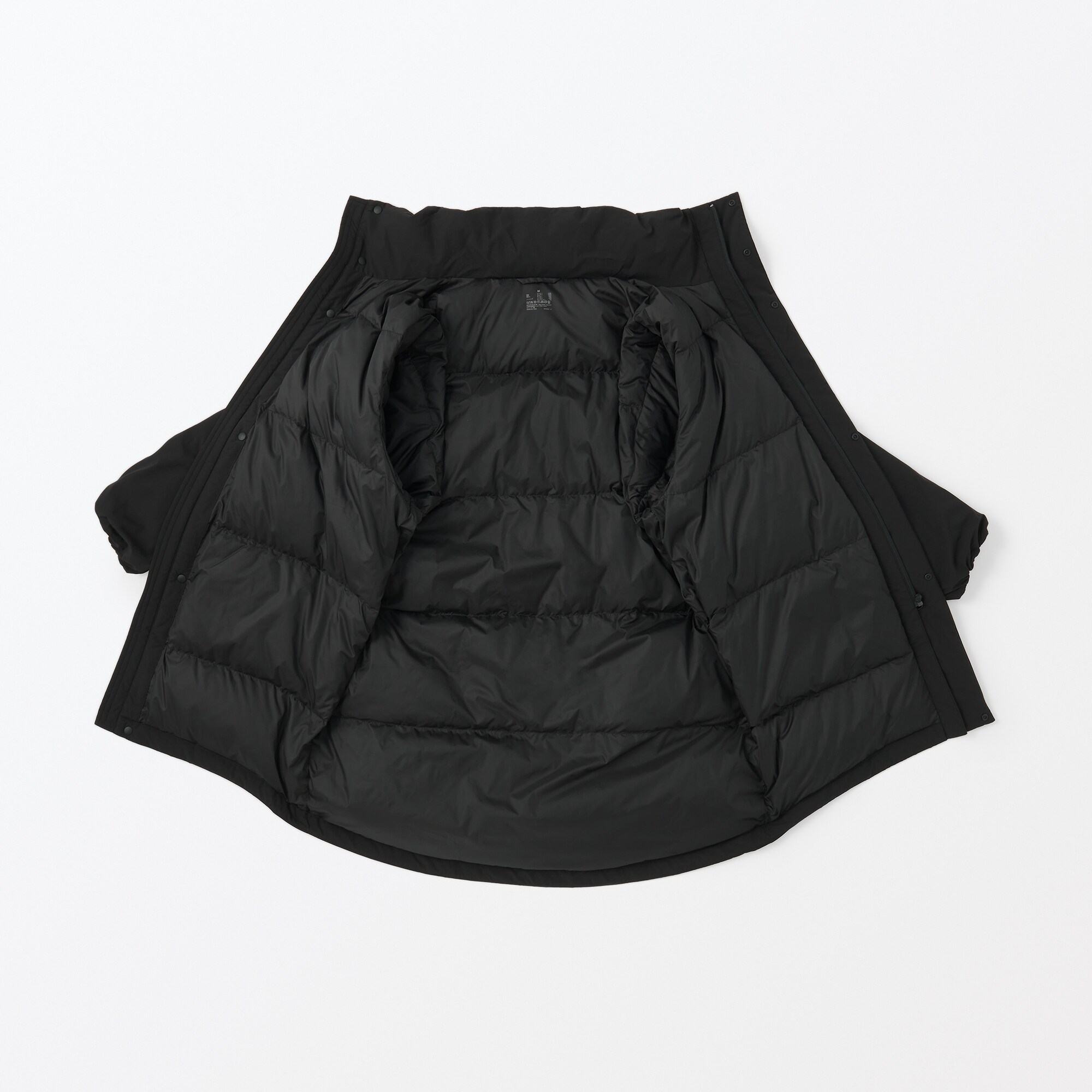 撥水スタンドカラーダウンコート