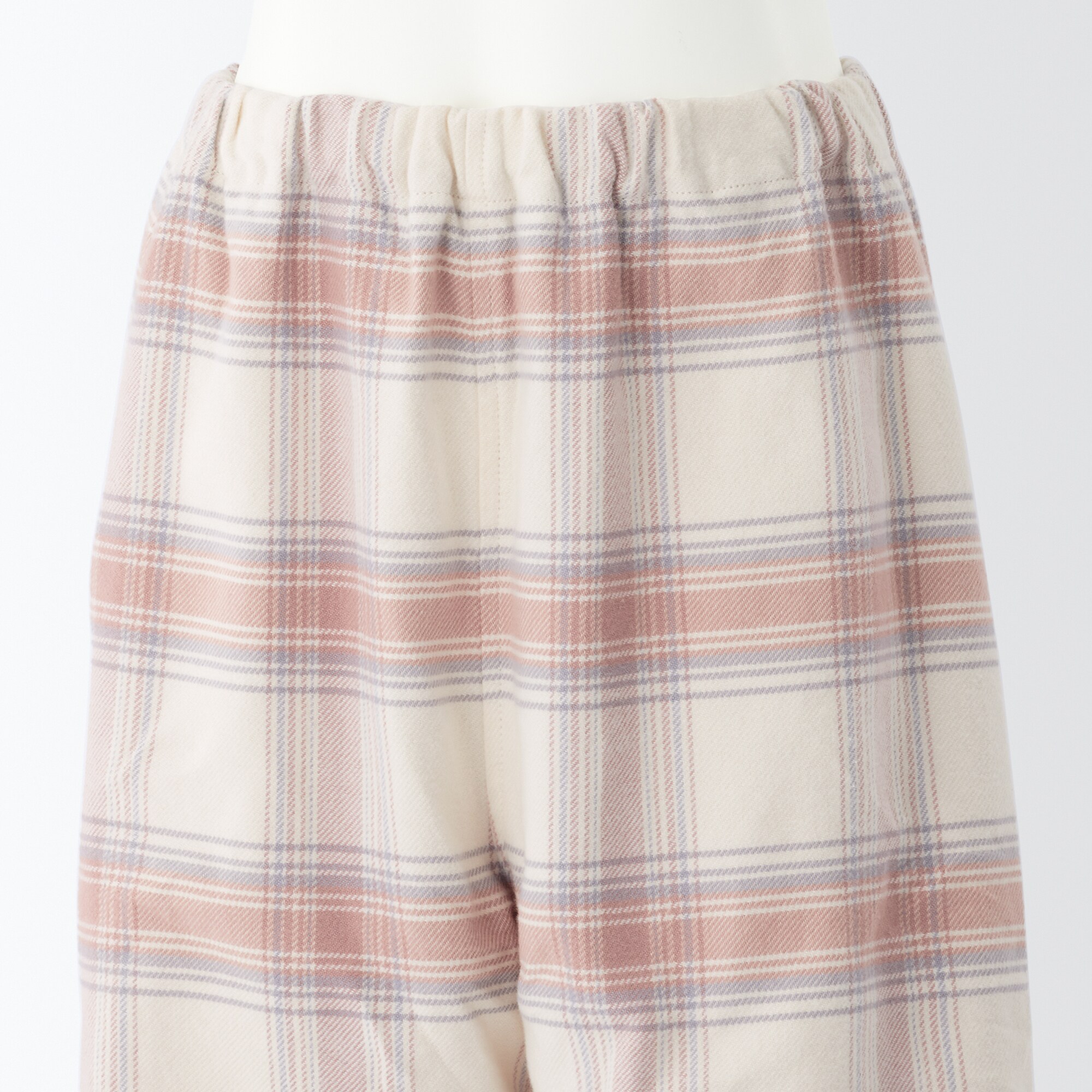 脇に縫い目のない　フランネル　パジャマ（キッズ）