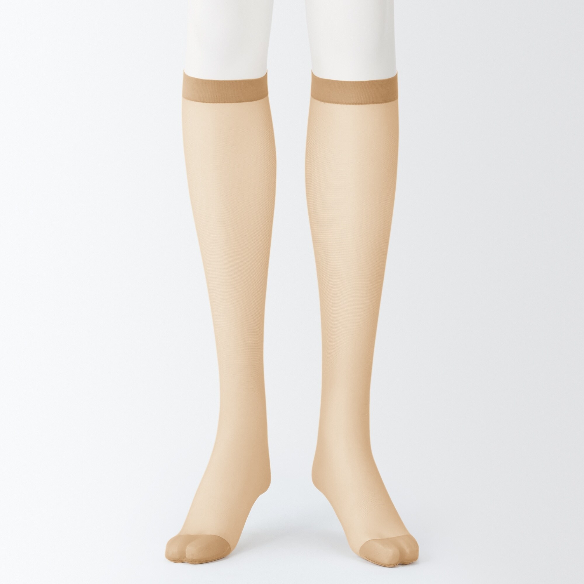 婦人　ソフトタイプ・１７デニール　ひざ下丈ストッキング（３足組）