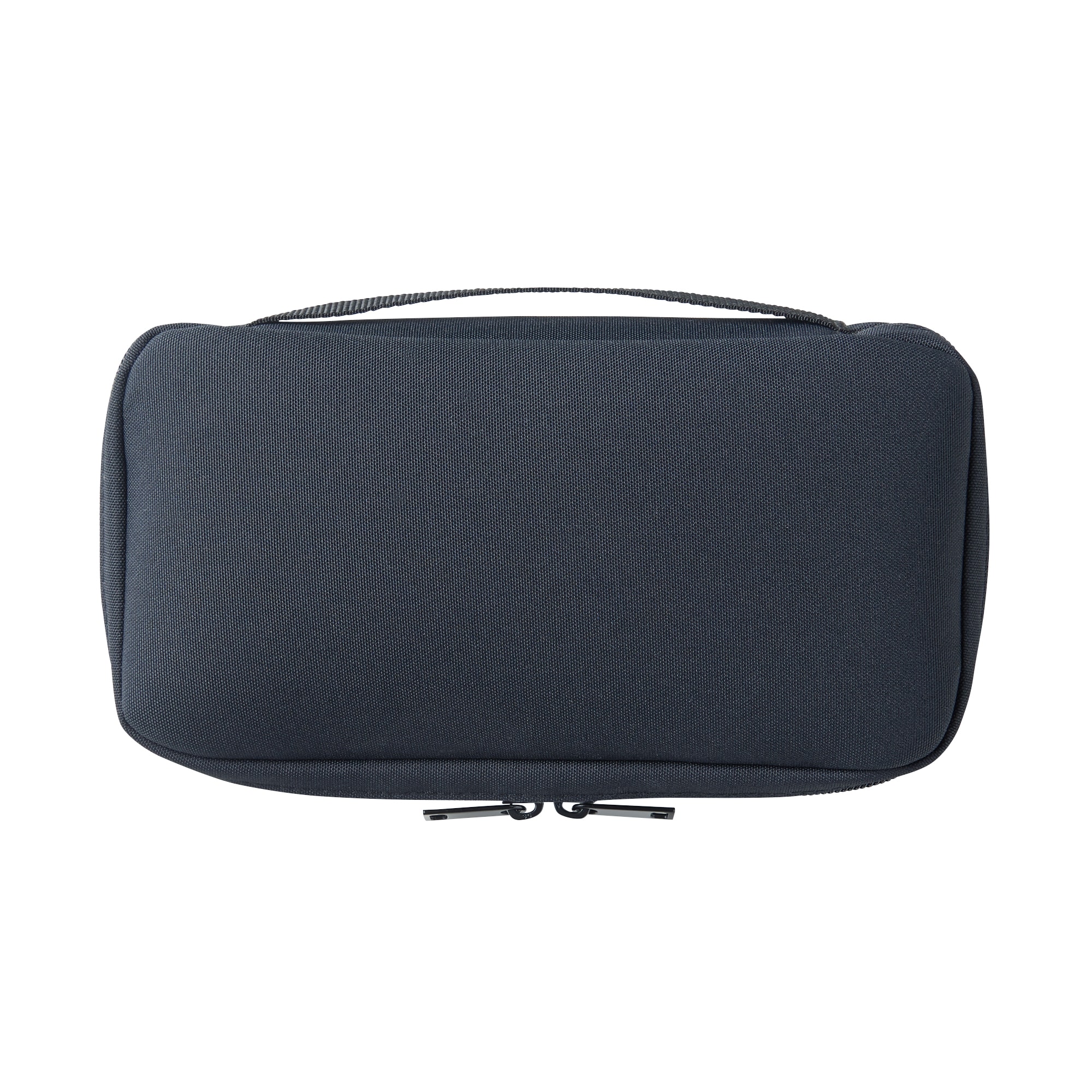 ポリエステルパスポートケース　メッシュポーチ付　約２２．５×１２×３．５ｃｍ