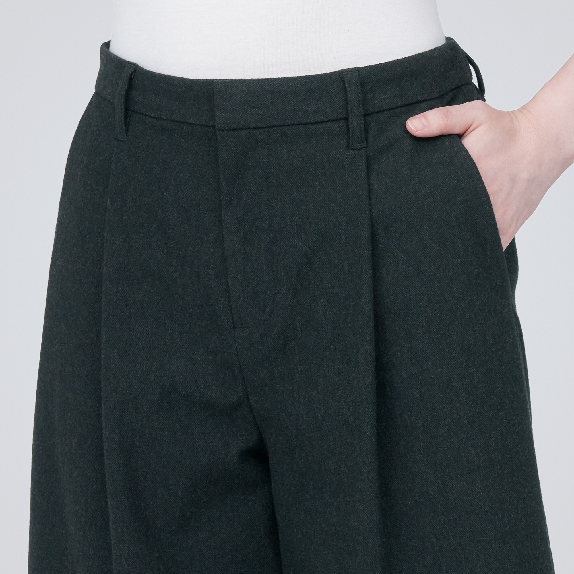 ストレッチ起毛ハーフパンツ