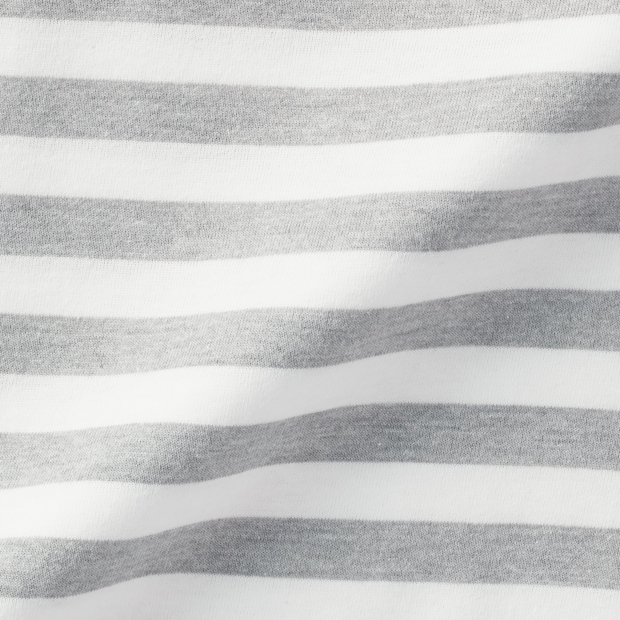 あたまするっとクルーネック長袖Ｔシャツ（ボーダー）（ベビー）