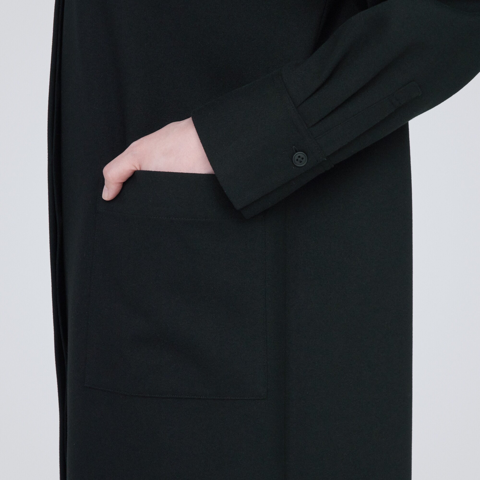 ストレッチ起毛ワンピース