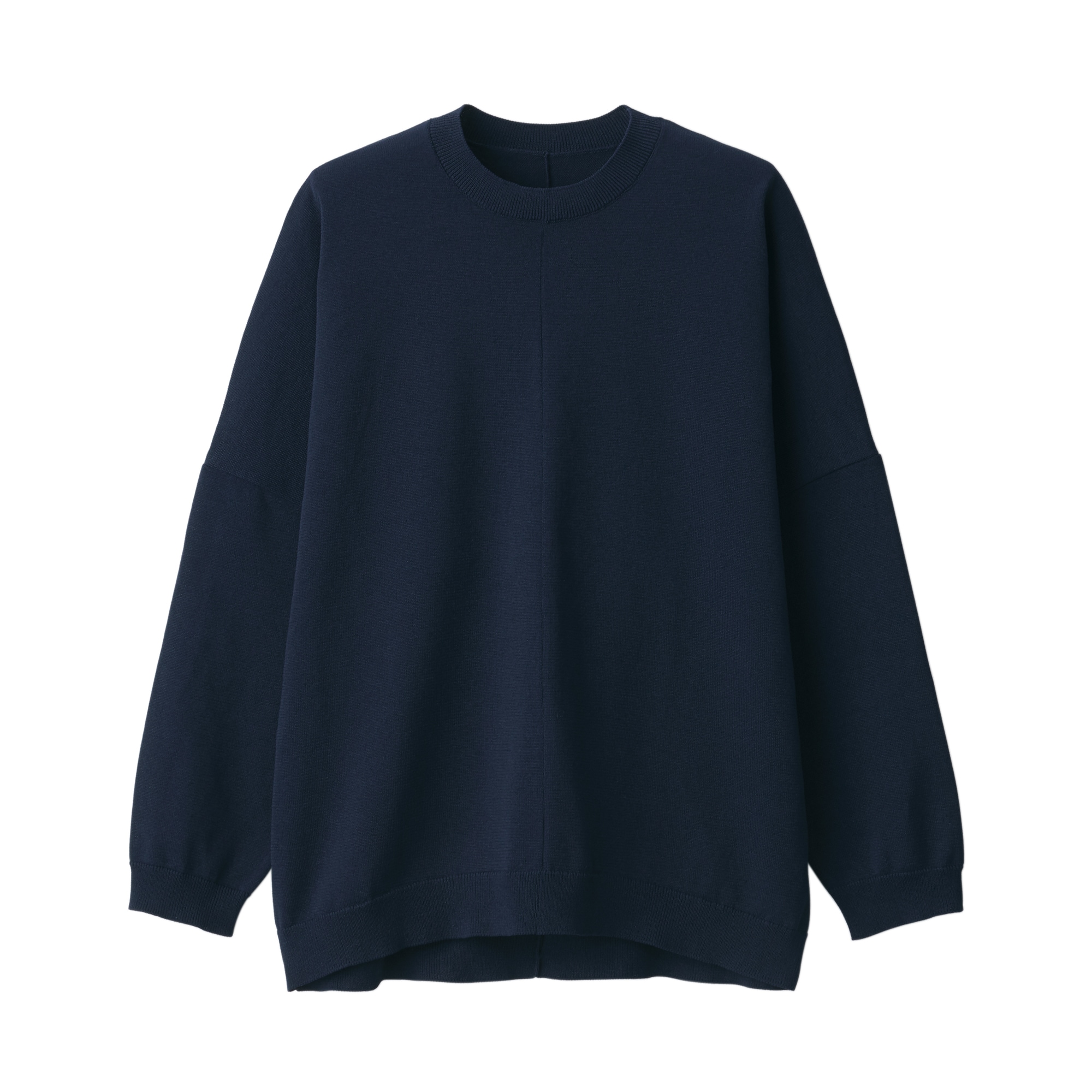 乾きやすいニットプルオーバー